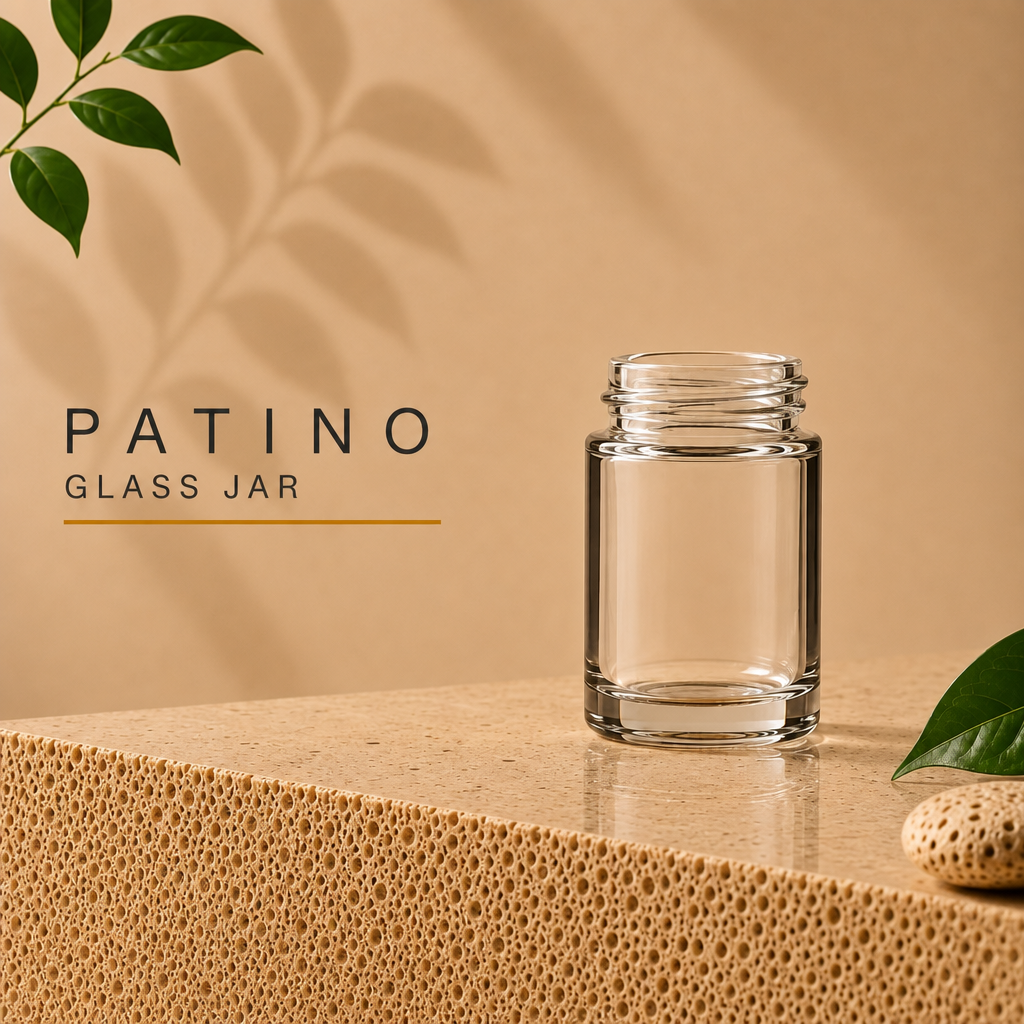 Patino Glass Jar