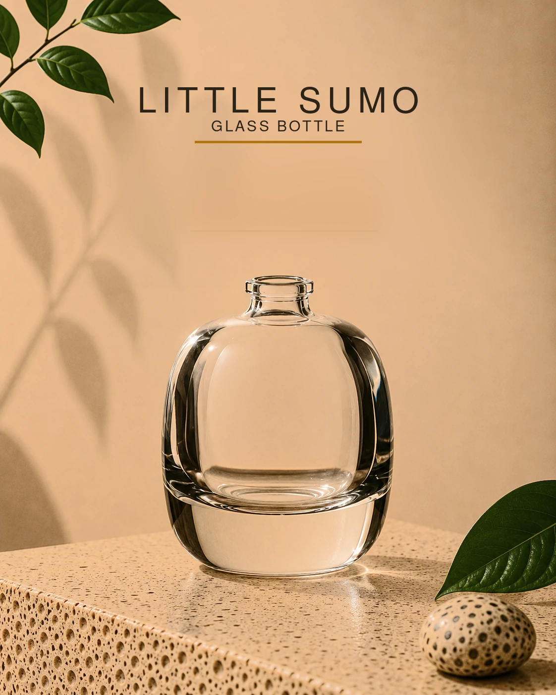 Little Sumo Glass Bottle