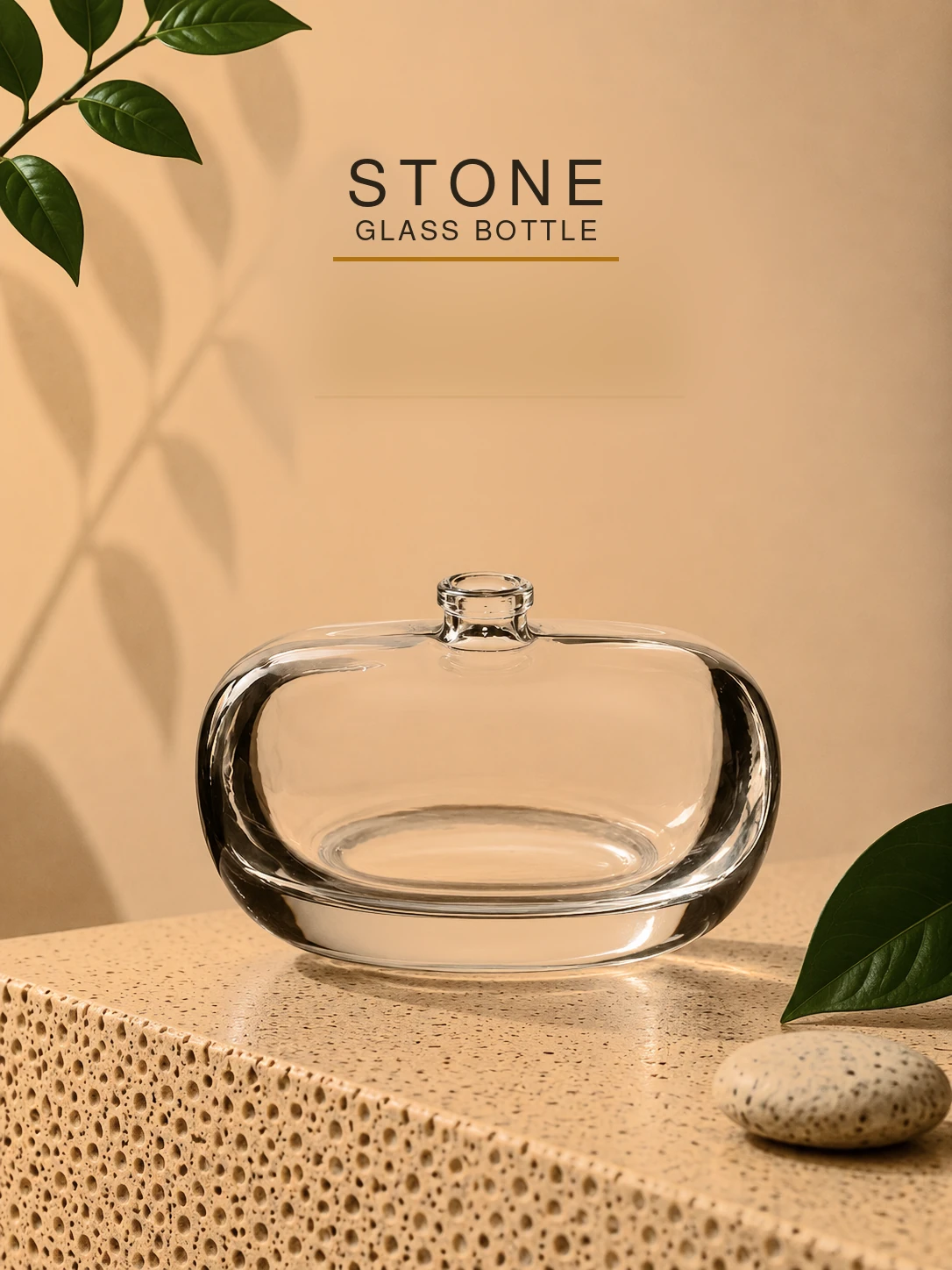 Stone Glass Bottle