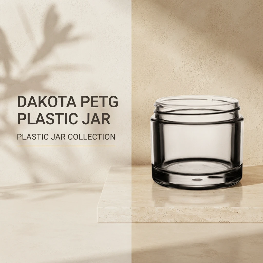 Dakota PETG Plastic Jar