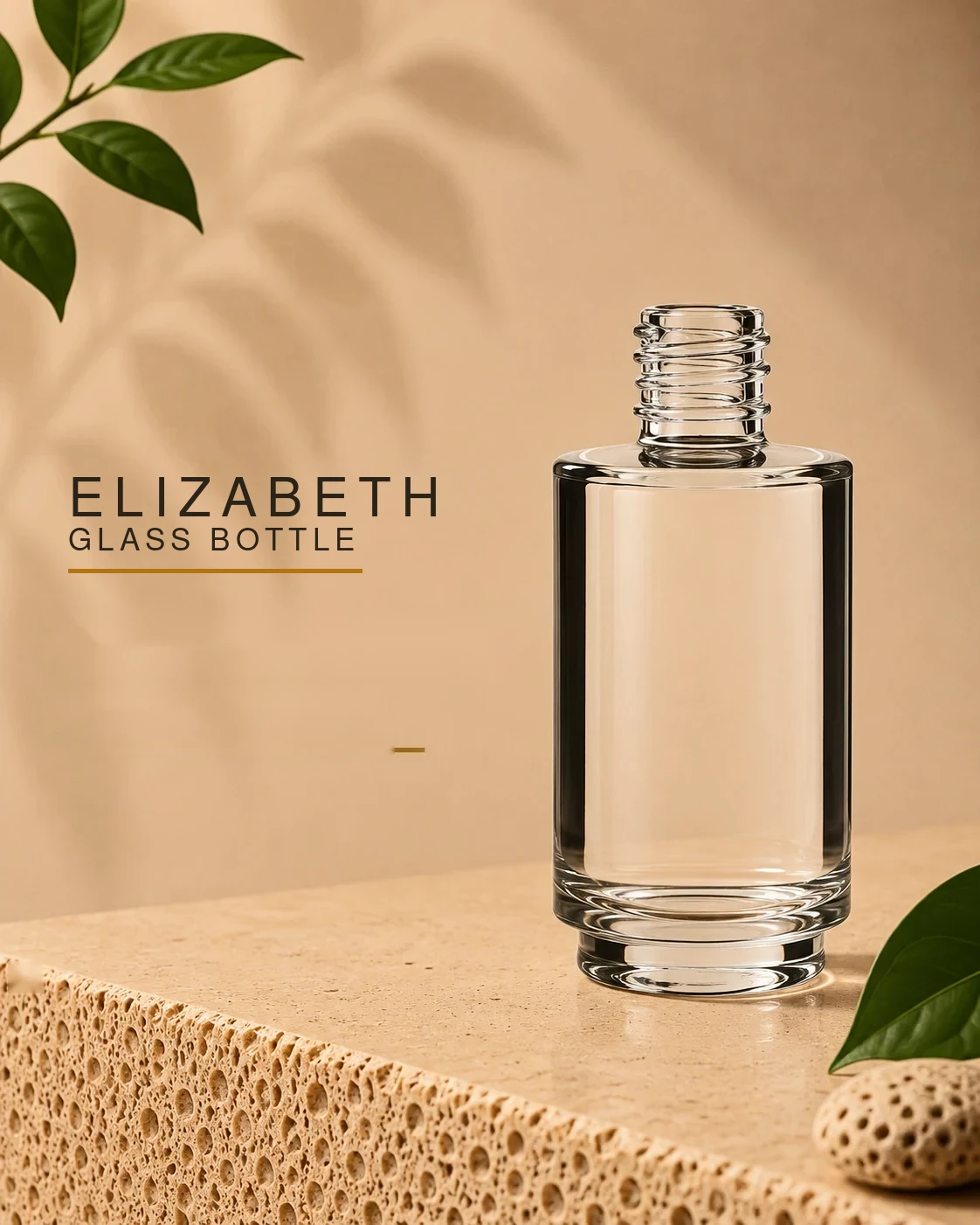 Elizabeth Glass Bottle