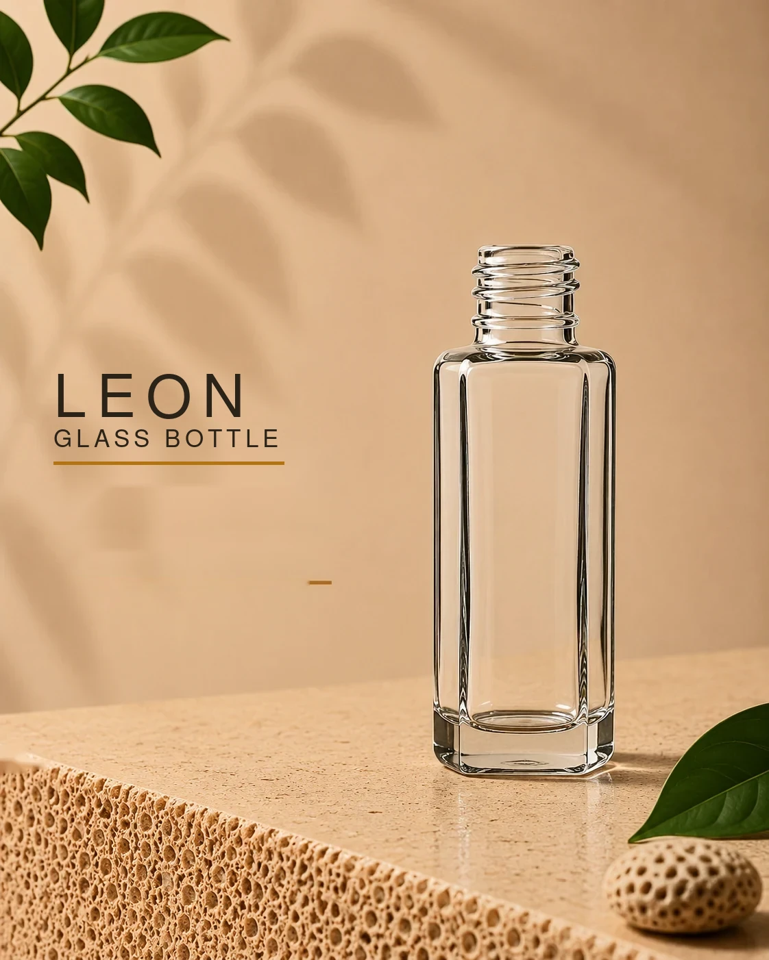 Leon Glass Bottle