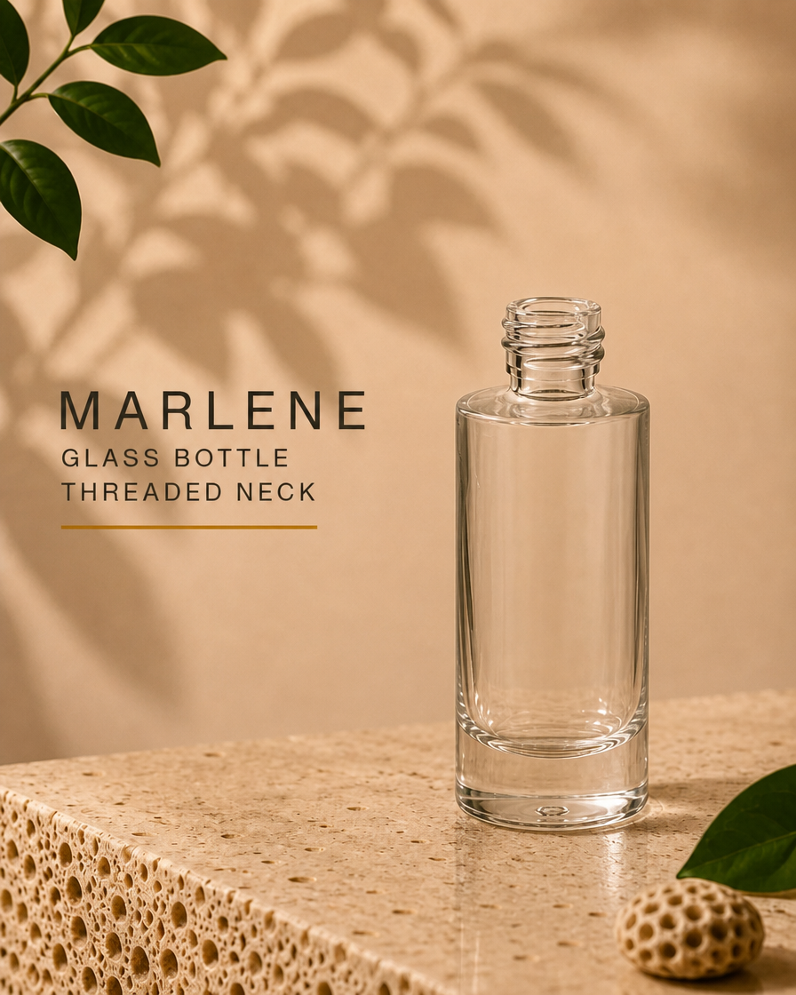 Marlene Glass Bottle (Threaded)