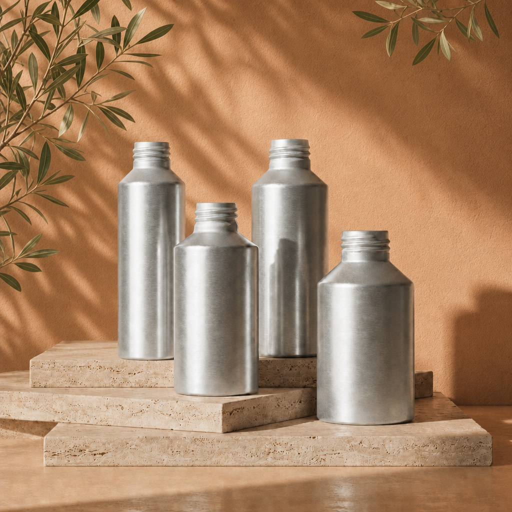 Stock Aluminum Bottles