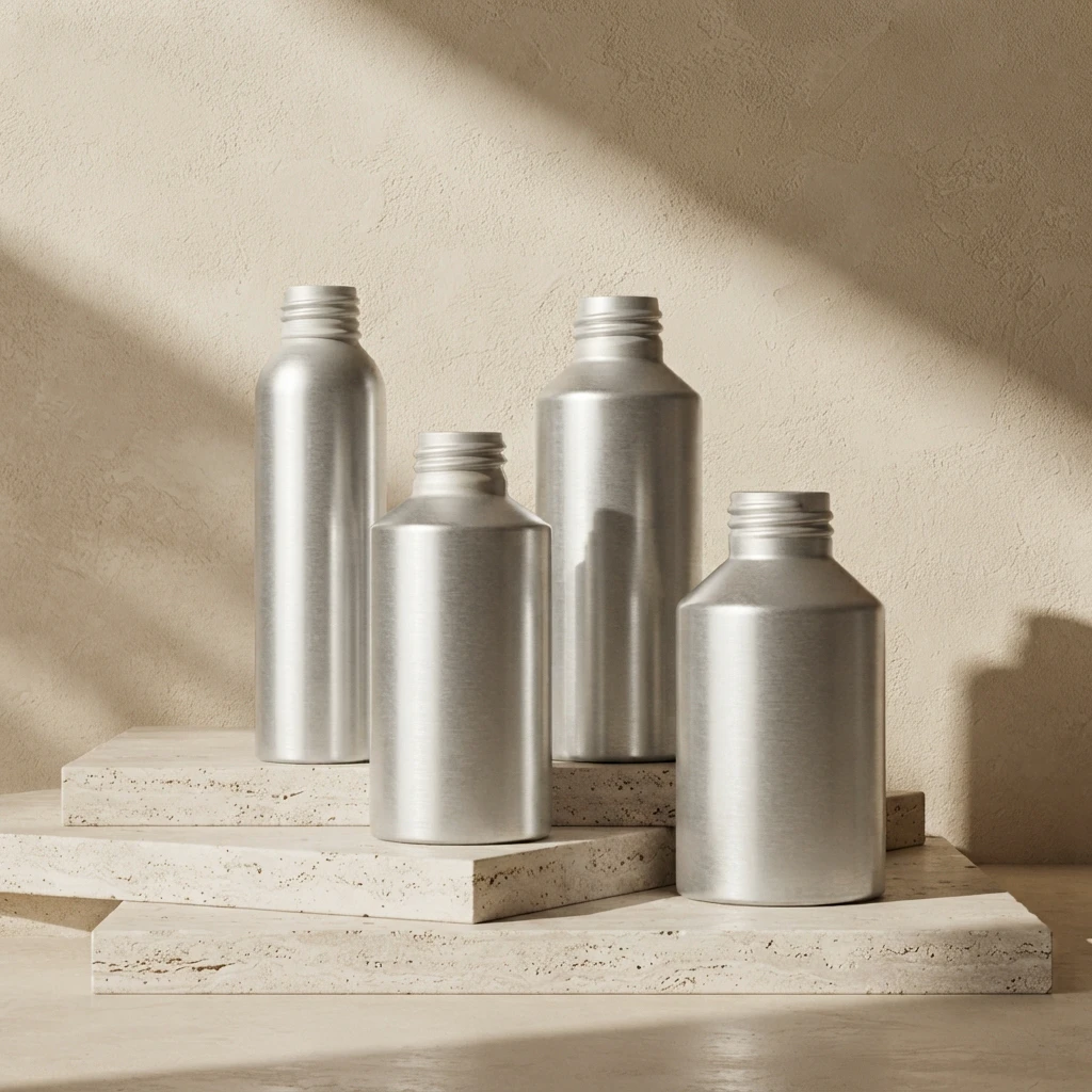 Stock Aluminum Bottles